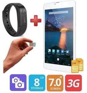 8GB 7" Android Tablet, 3G, WI-FI, GPS, Dual Sim, Camera PLUS Bluetooth Smart Watch Activity Tracker