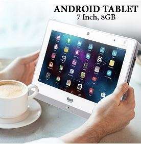 8GB 7" Android Tablet, 3G, WI-FI, GPS, Dual Sim, Camera PLUS Bluetooth Smart Watch Activity Tracker