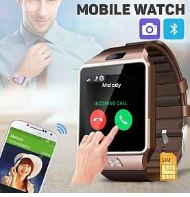 Smart Watch Phone, SIM CARD, Bluetooth, Camera, Sleep Monitor, SD Card, MP3, Pedometer etc.