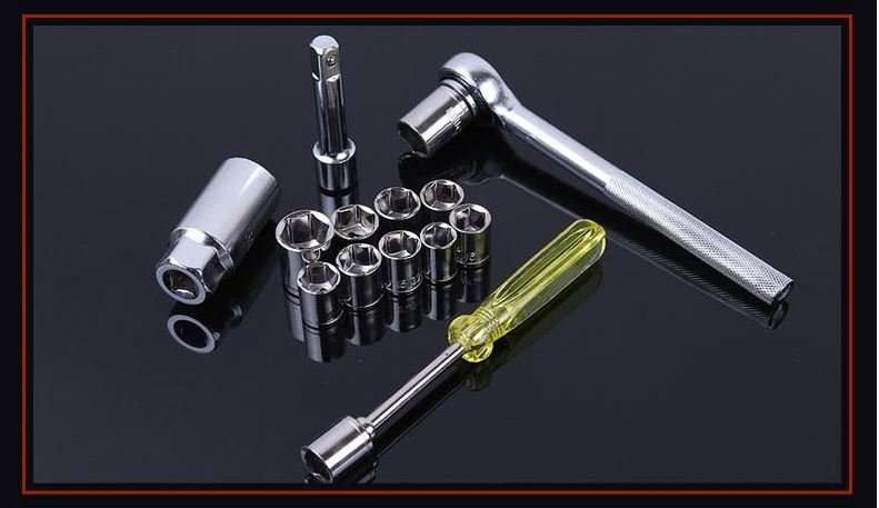 40 Piece Combination Socket Wrench Set - All You Need, Compact in a Case