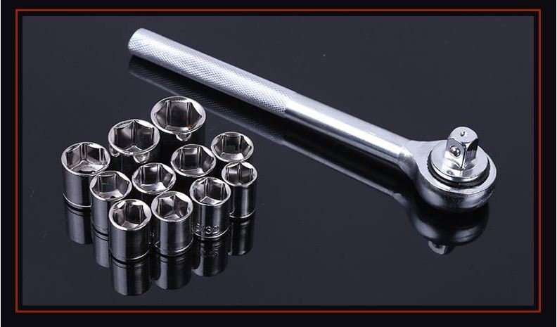 40 Piece Combination Socket Wrench Set - All You Need, Compact in a Case