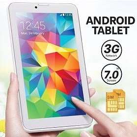 8GB 7" Android Tablet, 3G, WI-FI, GPS, Dual Sim, Camera PLUS Bluetooth Smart Watch Activity Tracker