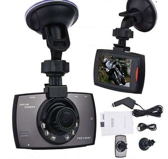 2.4" HD DVR Camera & Cam Recorder For Vehichle, Motion Detection, G-Sensor, Night Vision