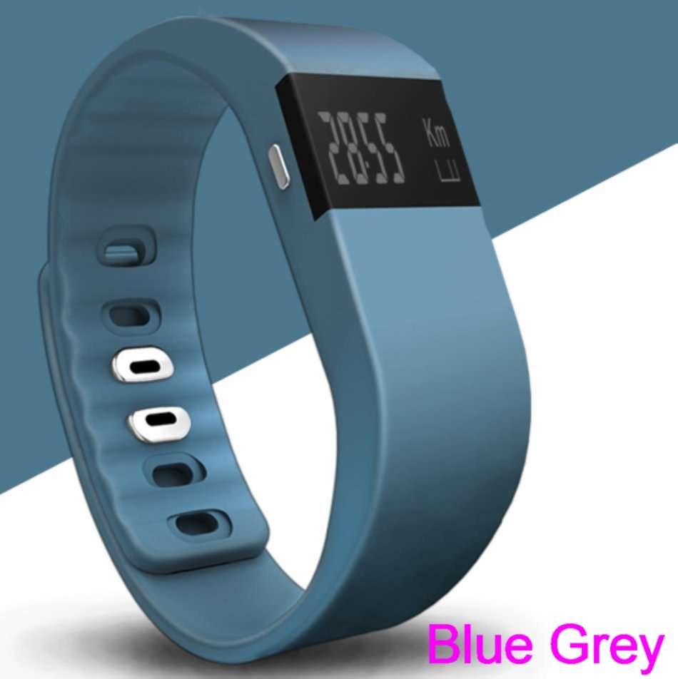 Bluetooth Smartwatch & Fitness Bracelet with Pedometer for Samsung & Android Phones BLUE