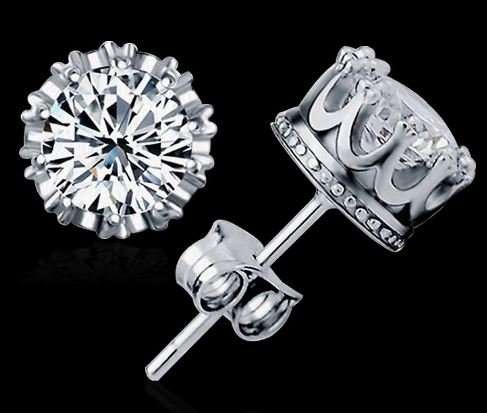 925 Sterling Silver Twisted Chain Cubic Zirconia Jewelry Set, Perfect Gift for Mother's Day