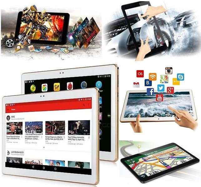 WOW!!! 10.1" Telefunken Quad Core Android 5.1 Phone Tablet, 8GB, 3G, WI-FI, GPS, Sim, Dual Cameras