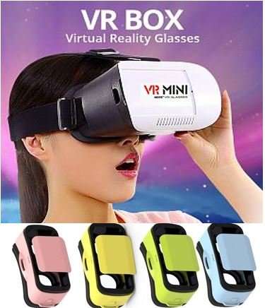 Best Selling - New Arrivals VR Box MINI 3D Virtual Reality GLASSES For 4.5" - 5.5" IOS & Android
