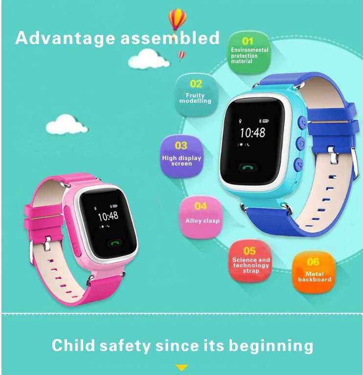 Kids GPS Tracker Smart Watch Phone, SIM CARD, SOS Call, Remote Monitoring, Sleep Monitor etc