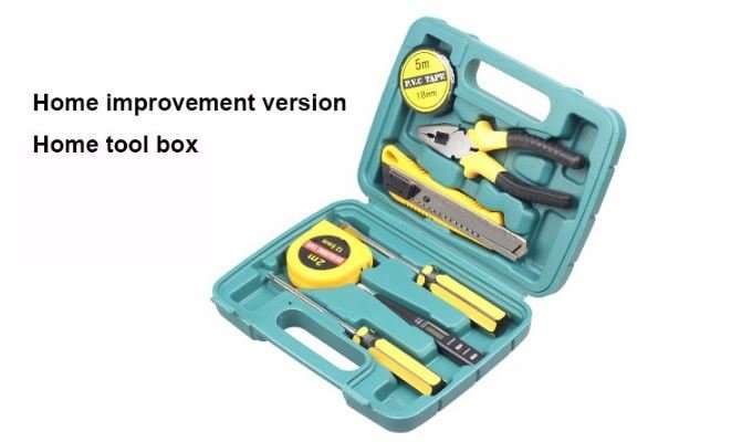 8 Piece Combination Tool Set - Quality Tools All Compact in a Case