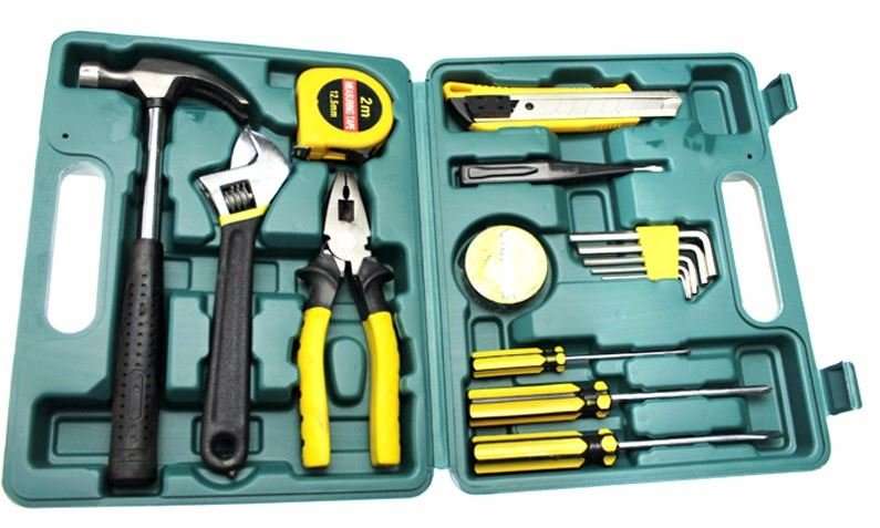 16 Piece Combination Tool Set - Quality Tools All Compact in a Case