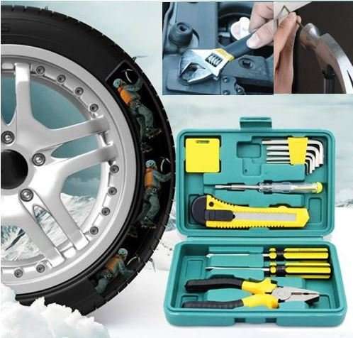 16 Piece Combination Tool Set - Quality Tools All Compact in a Case