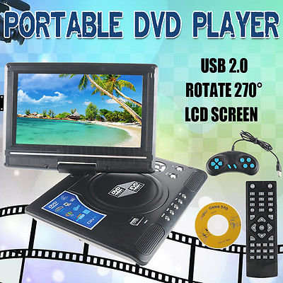 3D 9.8" Portable Colour EVD with TV Player, FM Radio, Card Reader, USB, 300 FREE GAMES and lots more