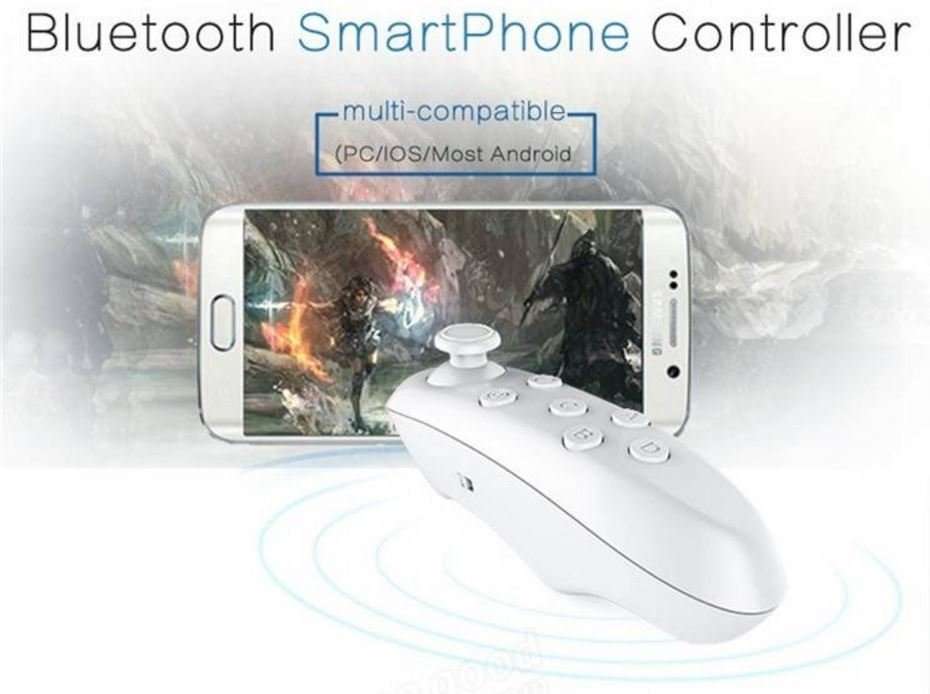 Wireless Bluetooth Remote Smart Phone Controller & Game Handle Shutter - Android / IOS / PC