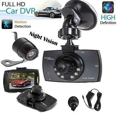 2.4" HD DVR Camera & Cam Recorder For Vehichle, Motion Detection, G-Sensor, Night Vision