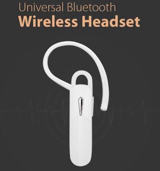 Bluetooth 4.1 Univeral Wireless Headset Ear-hook, Fully Compatible With All Bluetooth Enable Devices