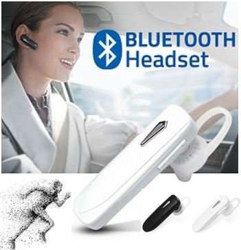 Bluetooth 4.1 Univeral Wireless Headset Ear-hook, Fully Compatible With All Bluetooth Enable Devices
