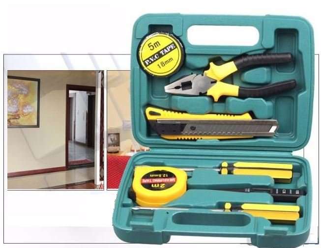 8 Piece Combination Tool Set - Quality Tools All Compact in a Case