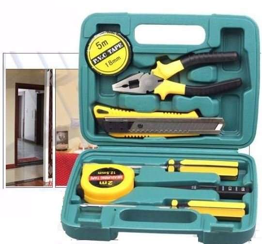8 Piece Combination Tool Set - Quality Tools All Compact in a Case