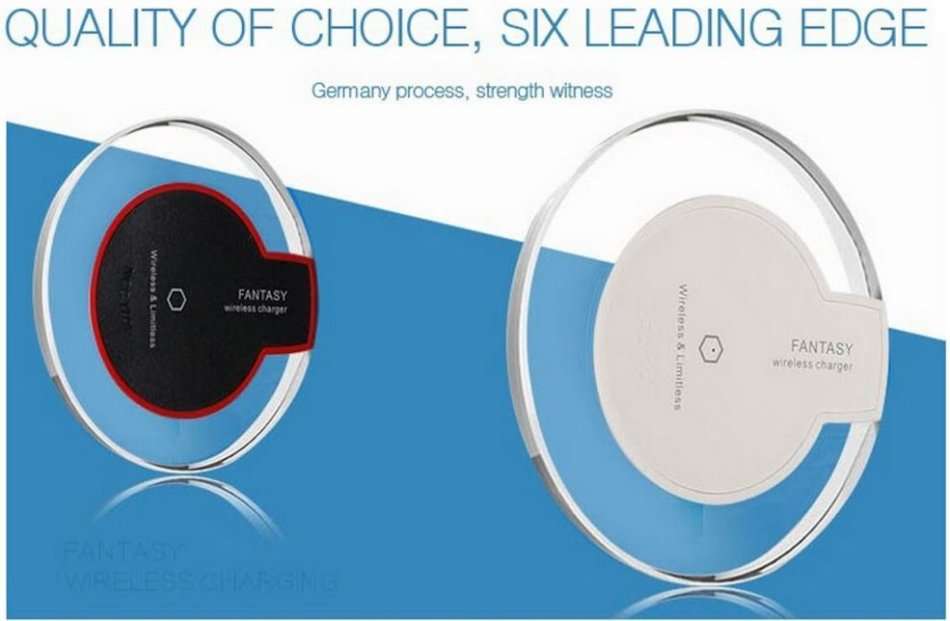 Fantasy Wireless Charger For All Qi Certified Android Devices & iPhone - Fast Charging Speed