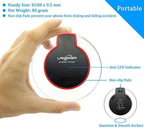 Fantasy Wireless Charger For All Qi Certified Android Devices & iPhone - Fast Charging Speed