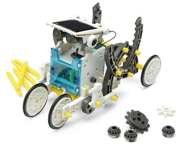 14-IN-1 Educational Solar Robot Kit - Build 14 Different Robot Friends