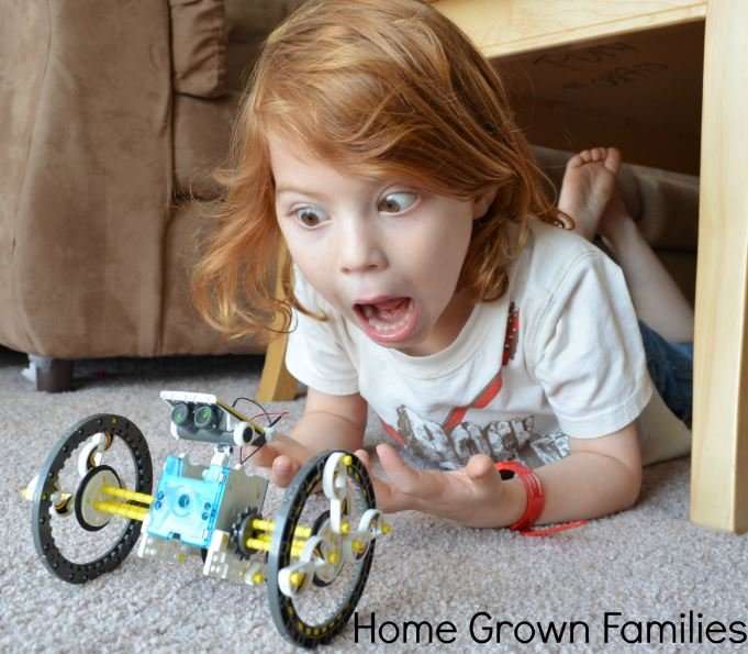 14-IN-1 Educational Solar Robot Kit - Build 14 Different Robot Friends