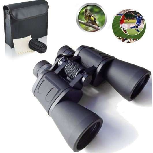 Binoculars - High Resolution, Excellent Focus, Wide Angle, Titanium Paint including Carry Case