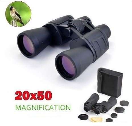 Binoculars - High Resolution, Excellent Focus, Wide Angle, Titanium Paint including Carry Case