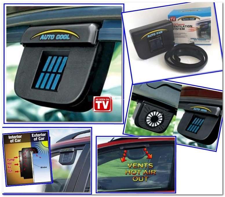 Solar Powered Auto Fan Ventilation System - Cool Your Car At All Times