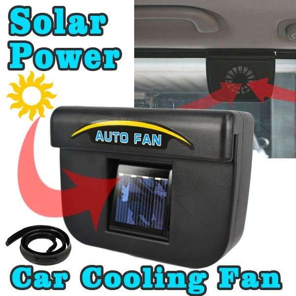 Solar Powered Auto Fan Ventilation System - Cool Your Car At All Times