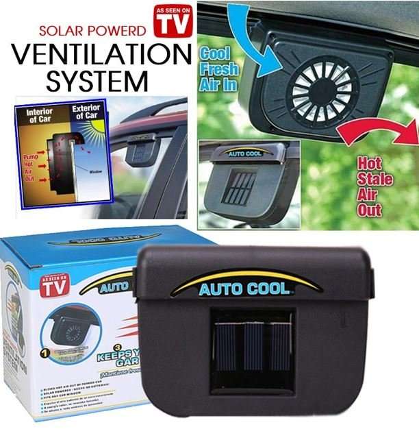 Solar Powered Auto Fan Ventilation System - Cool Your Car At All Times