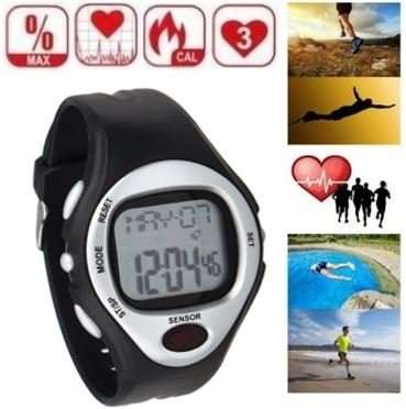 HEART RATE MONITOR Alarm Watch With Calories Counter & Exercise Mode