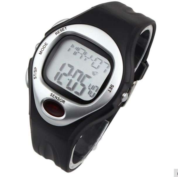 HEART RATE MONITOR Alarm Watch With Calories Counter & Exercise Mode