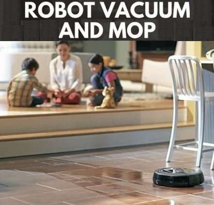 Automatic Microfiber Smart Robotic Mop - Sit back, relax, and let the Robotic Mop do the cleaning