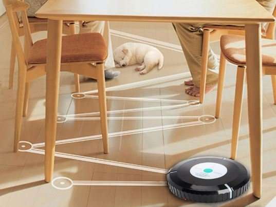 Automatic Microfiber Smart Robotic Mop - Sit back, relax, and let the Robotic Mop do the cleaning