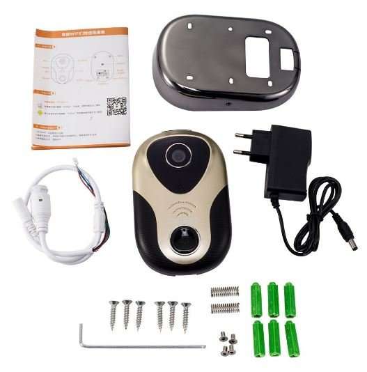 HD Visual Video Intercom WIFI Door Bell - Wireless, Wide Angle View, Camera and Many More....
