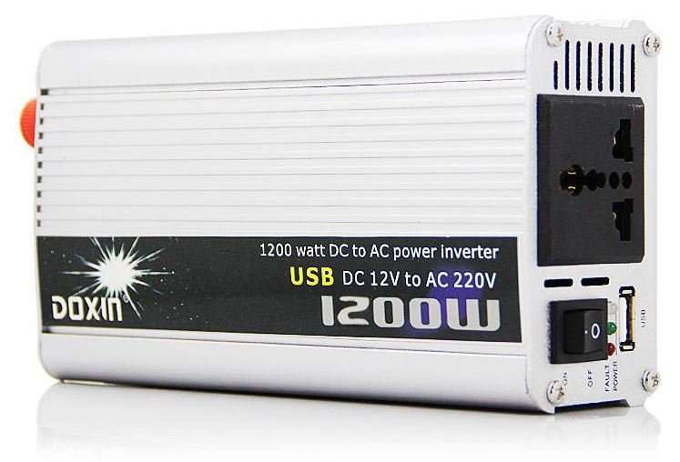 1200w Power Inverter - DC 12v to AC 200v - Don't Get Caught In The Dark This Winter