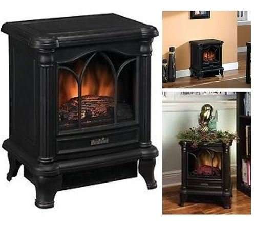 2000W Electric Fireplace Heater - Real Log Fire Effect With NO Mess OR Fuss