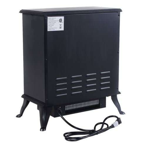 2000W Electric Fireplace Heater - Real Log Fire Effect With NO Mess OR Fuss