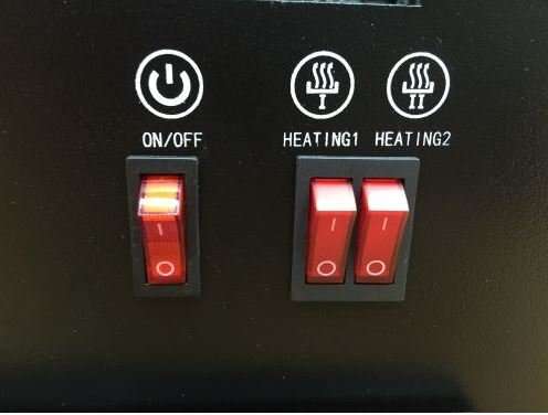 2000W Electric Fireplace Heater - Real Log Fire Effect With NO Mess OR Fuss