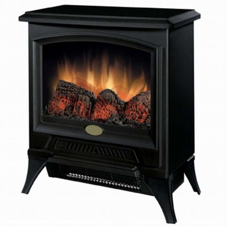 2000W Electric Fireplace Heater - Real Log Fire Effect With NO Mess OR Fuss