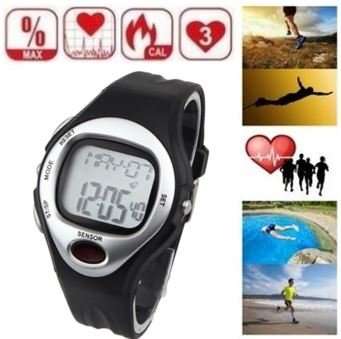 HEART RATE MONITOR Alarm Watch With Calories Counter & Exercise Mode