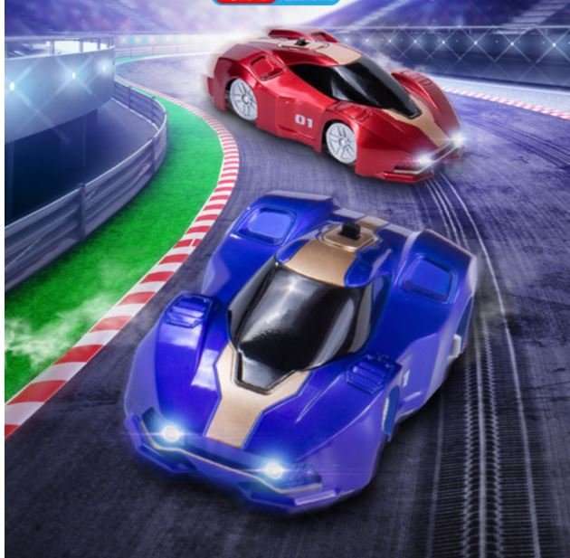 Wall Climber Remote Control Car - 360 Degree, Strong Suction - Walls, Floors, Windows, Ceiling etc.