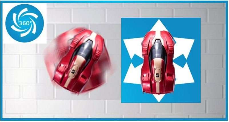 Wall Climber Remote Control Car - 360 Degree, Strong Suction - Walls, Floors, Windows, Ceiling etc.