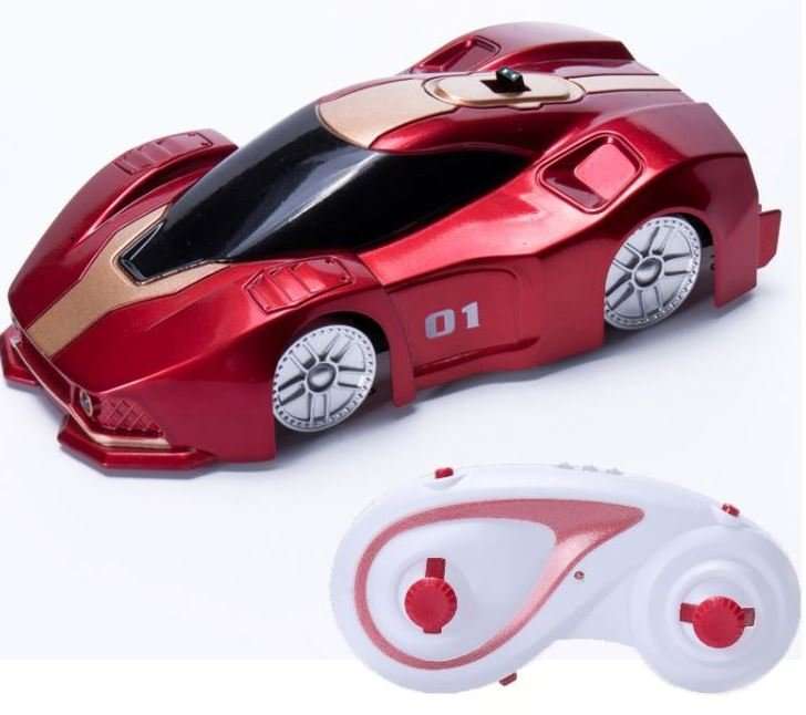 Wall Climber Remote Control Car - 360 Degree, Strong Suction - Walls, Floors, Windows, Ceiling etc.
