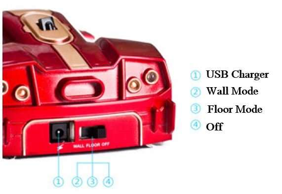 Wall Climber Remote Control Car - 360 Degree, Strong Suction - Walls, Floors, Windows, Ceiling etc.