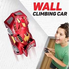 Wall Climber Remote Control Car - 360 Degree, Strong Suction - Walls, Floors, Windows, Ceiling etc.