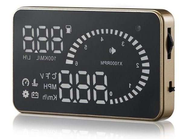X6 HD LED Car HUD Head up Display Projector, OBDII Interface, Show Speed, Fuel Consumption, Temp....