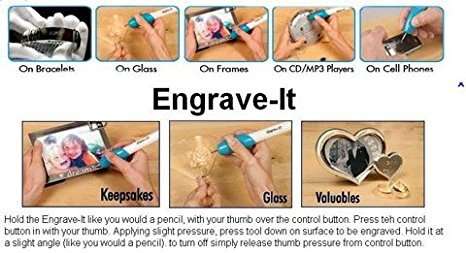 Engrave-It - The Fast, Easy Way to Permanently Label ALL Your Important Items on Almost Any Material