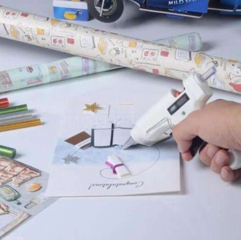 Handy 20W Electric Heating Glue Gun - Repair Almost Anything, Professional Arts & Crafts